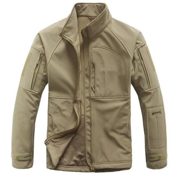 jacket mens sharkskin soft shell jacket waterproof fleece warm outerwear sportswear fishinghikingruning tactical coats, Black;brown
jacket mens sharkskin soft shell jacket waterproof fleece warm outerwear sportswear fishinghikingruning tactical coats, Black;brown