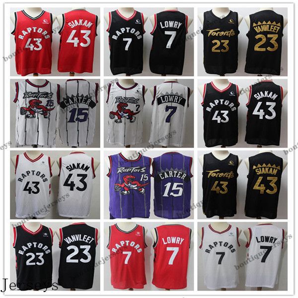 toronto pascal 43 siakam raptors jersey fred 23 vanvleet leonard vince jersey 15 carter 7 lowry 1 mcgrady jerseys, Black
toronto pascal 43 siakam raptors jersey fred 23 vanvleet leonard vince jersey 15 carter 7 lowry 1 mcgrady jerseys, Black