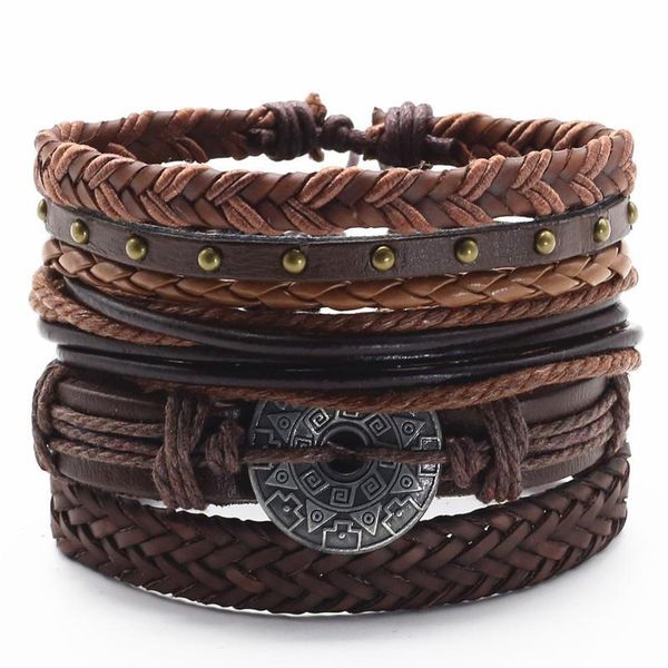 guitar black feather star wing circle handmade charm brown bronze leather men bracelets women fashion bangle male qylecu, Golden;silver
guitar black feather star wing circle handmade charm brown bronze leather men bracelets women fashion bangle male qylecu, Golden;silver
