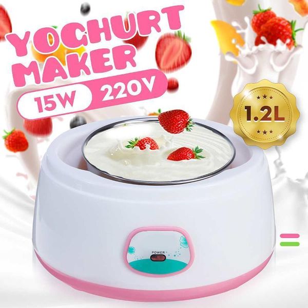 yogurt makers 220v 1.2l full automatic machine maker household stainless steel/pp diy tools mini kitchen appliance1
yogurt makers 220v 1.2l full automatic machine maker household stainless steel/pp diy tools mini kitchen appliance1