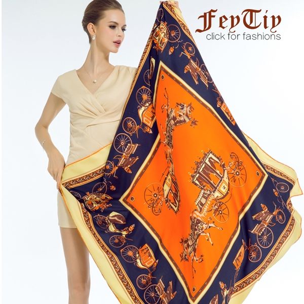 luxury twill silk scarf for women horse carriage print hijab scarfs female 130cm*130cm fashion square shawls scarves for ladies y201007, Blue;gray
luxury twill silk scarf for women horse carriage print hijab scarfs female 130cm*130cm fashion square shawls scarves for ladies y201007, Blue;gray