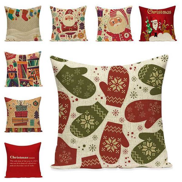 series cartoon santa claus pillows cotton linen cute christmas gifts pattern sofa decorative home cushion cover
series cartoon santa claus pillows cotton linen cute christmas gifts pattern sofa decorative home cushion cover