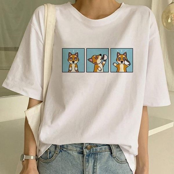summer cute dog printed women tshirts funny harajuku female t shirt korean short sleeves kawaii streetwear shirts, White
summer cute dog printed women tshirts funny harajuku female t shirt korean short sleeves kawaii streetwear shirts, White