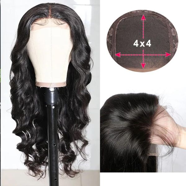 lace wigs 4x4 front human hair for women body wave closure wig density 150% india remy, Black;brown
lace wigs 4x4 front human hair for women body wave closure wig density 150% india remy, Black;brown