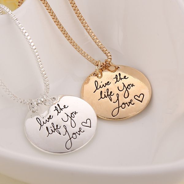 fashion jewelry learn from yesterday live new today hope tomorrow letter pendant necklace gift for women 2 colors zj-0905irv
fashion jewelry learn from yesterday live new today hope tomorrow letter pendant necklace gift for women 2 colors zj-0905irv