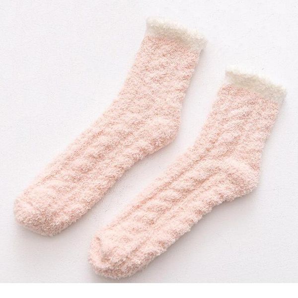 new winter thick women socks warm women socks ne qylxfs, Pink;yellow