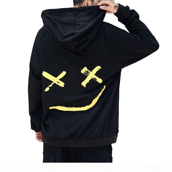 fashion men hoodies harajuku smile printed hooded sweatshirt streetwear male hip hop hoodie pullover plus size moletom, Black
fashion men hoodies harajuku smile printed hooded sweatshirt streetwear male hip hop hoodie pullover plus size moletom, Black