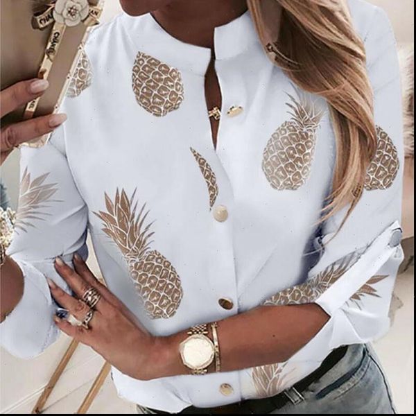 fashion women long sleeve gold pineapple print blouse v neck shirt office ladies party elegant streetwear femininas plus size, White
fashion women long sleeve gold pineapple print blouse v neck shirt office ladies party elegant streetwear femininas plus size, White