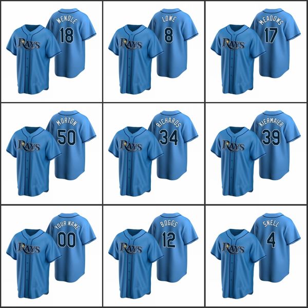 tampa bay rays #12 wade boggs 34 trevor richards 8 brandon lowe men women youth custom light blue replica alternate jersey, Black
tampa bay rays #12 wade boggs 34 trevor richards 8 brandon lowe men women youth custom light blue replica alternate jersey, Black
