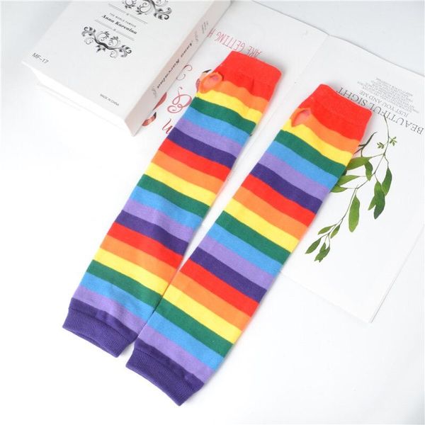 cute rainbow sun protection women arm sleeves striped summer colorful candy color students harajuku uv protection long sleeves wmttnf, Black
cute rainbow sun protection women arm sleeves striped summer colorful candy color students harajuku uv protection long sleeves wmttnf, Black
