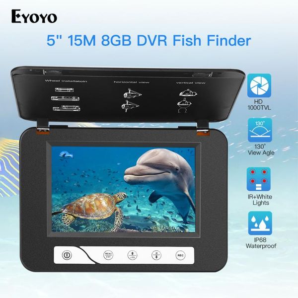 eyoyo fishing camera 15m 1000tvl fish finder underwater ice video fishfinder ir night vision 5 inch monitor underwater camera
eyoyo fishing camera 15m 1000tvl fish finder underwater ice video fishfinder ir night vision 5 inch monitor underwater camera
