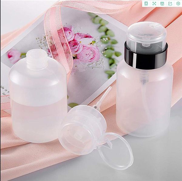 pump dispenser 200ml lockable push clear down empty bottle for nail polish and makeup diy manicure tools
pump dispenser 200ml lockable push clear down empty bottle for nail polish and makeup diy manicure tools