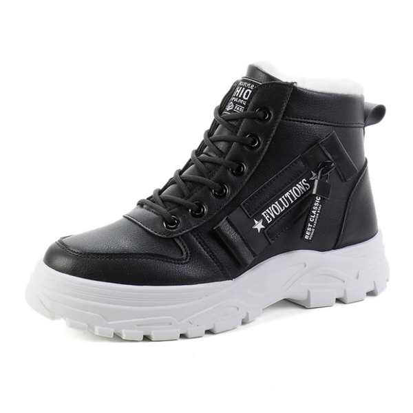 boots ladies snow women's 2002 winter plus velvet high-board shoes warm cotton, Black
boots ladies snow women's 2002 winter plus velvet high-board shoes warm cotton, Black