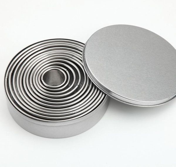 12pcs/ set round shape cookie cutter slicer bread biscuit stainless steel cake mold kitchen baking fondant cake decorating tools sqcgbdi
12pcs/ set round shape cookie cutter slicer bread biscuit stainless steel cake mold kitchen baking fondant cake decorating tools sqcgbdi