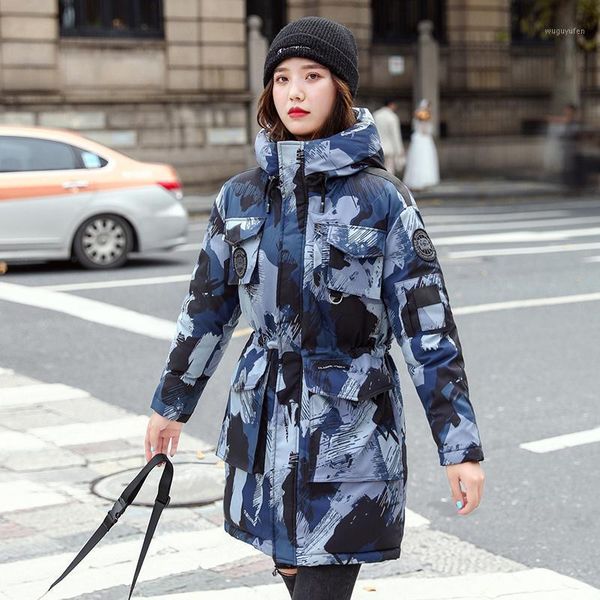 korean style women's winter jackets camouflage pattern casual woman long parkas hooded loose plus size stand collar thick coats1, Black
korean style women's winter jackets camouflage pattern casual woman long parkas hooded loose plus size stand collar thick coats1, Black