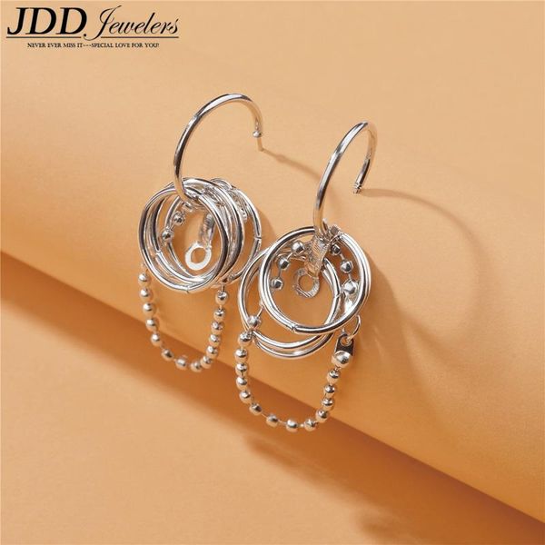 dangle & chandelier micro-inlaid zircon european and american exaggerated large circle earrings personality multilayer jewelry, Silver
dangle & chandelier micro-inlaid zircon european and american exaggerated large circle earrings personality multilayer jewelry, Silver