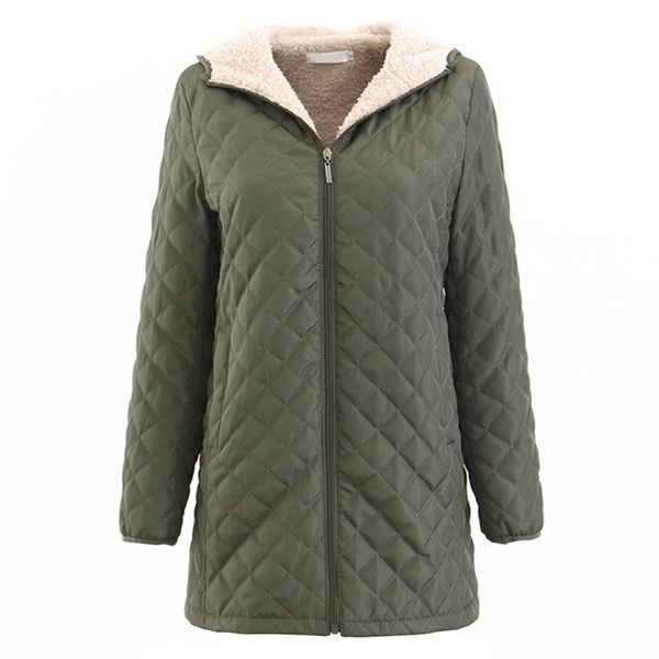 johnature hooded coats 5 spring new solid color casual women cloths long sleeve plus size quality parkas y201012, Black
johnature hooded coats 5 spring new solid color casual women cloths long sleeve plus size quality parkas y201012, Black