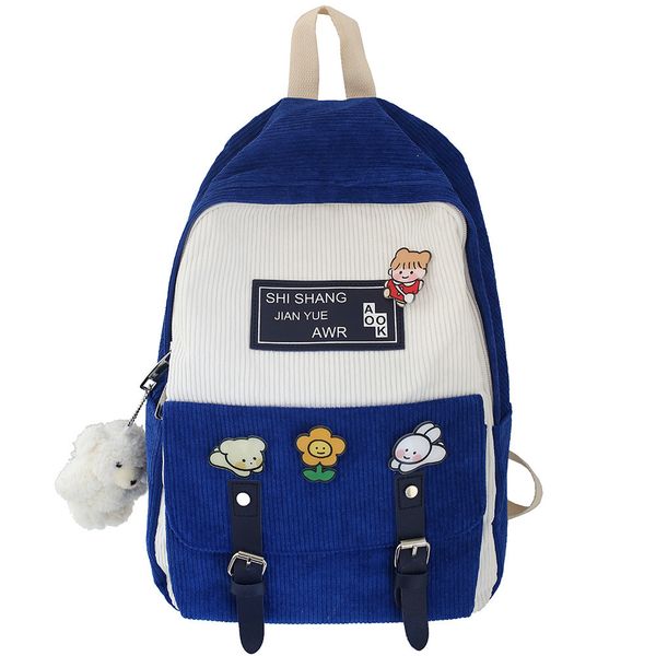 girl cute student kawaii backpack corduroy college ladies school bag stripe female fashion backpack women harajuku book bag cool c1223
girl cute student kawaii backpack corduroy college ladies school bag stripe female fashion backpack women harajuku book bag cool c1223