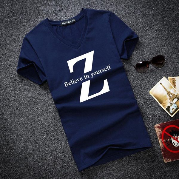 letter print tees short sleeve t-shirt men's brand fashion slim fit v neck t shirt men new mens summer sale, White;black
letter print tees short sleeve t-shirt men's brand fashion slim fit v neck t shirt men new mens summer sale, White;black
