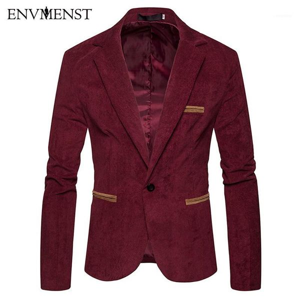 2018 new fashion men blazer casual suits slim fit suit jacket men single button masculin corduroy blazer jacket1, White;black
2018 new fashion men blazer casual suits slim fit suit jacket men single button masculin corduroy blazer jacket1, White;black