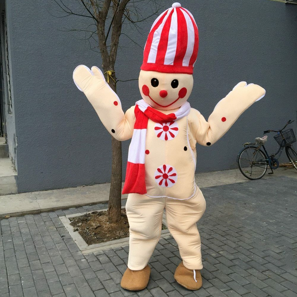 mascot costumes snowman character mascot halloween costume set party game dress set performance costume, Red;yellow
mascot costumes snowman character mascot halloween costume set party game dress set performance costume, Red;yellow