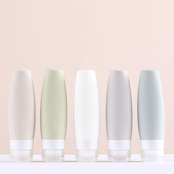 storage bottles & jars 60/90ml portable silicone refillable bottle empty travel packing press for lotion shampoo cosmetic containers squeeze
storage bottles & jars 60/90ml portable silicone refillable bottle empty travel packing press for lotion shampoo cosmetic containers squeeze