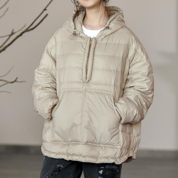 women's down & parkas 2021 winter style hooded pullover sweatshirt light jacket women loose white duck casual fashion, Black
women's down & parkas 2021 winter style hooded pullover sweatshirt light jacket women loose white duck casual fashion, Black