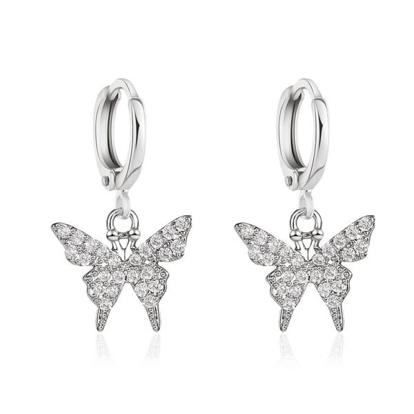 15paris/lot europe selling butterfly ear buckle with diamond gold dangle earrings for women party gift business ear drop fashion jewelry, Golden
15paris/lot europe selling butterfly ear buckle with diamond gold dangle earrings for women party gift business ear drop fashion jewelry, Golden