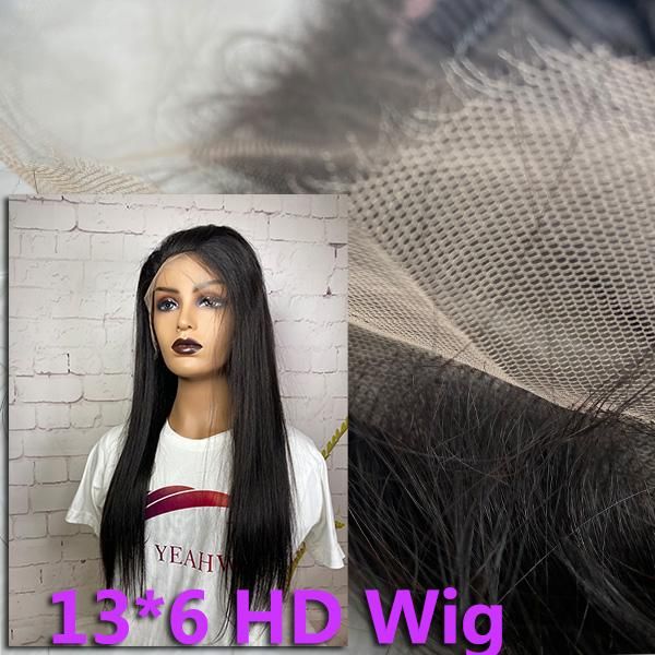 13*6 hd lace wig human hair invisible swiss lace wigs 150% density straight wig for black women, Black;brown
13*6 hd lace wig human hair invisible swiss lace wigs 150% density straight wig for black women, Black;brown