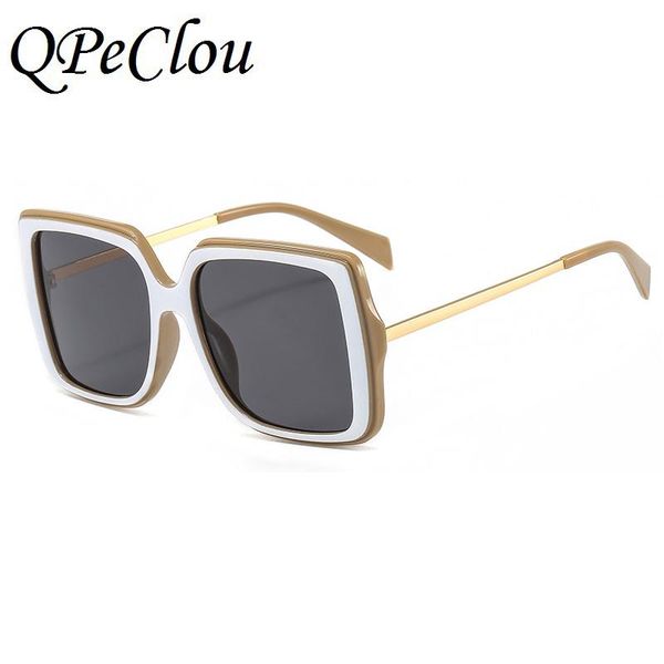 QPeClou New Fashion Vintage Square Sunglasses Women Brand Designer Retro Big Frame Colorful Sun Glasses Female Simple Shades, White;black
QPeClou New Fashion Vintage Square Sunglasses Women Brand Designer Retro Big Frame Colorful Sun Glasses Female Simple Shades, White;black
