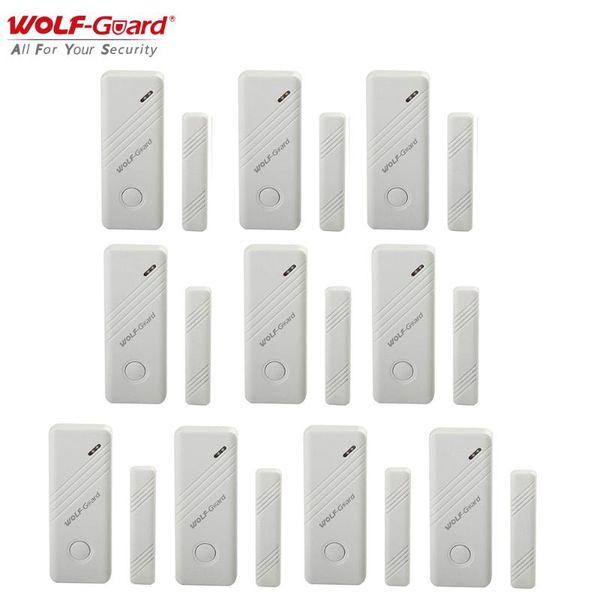 1/2/4/6/8/10/pcs wolf-guard wireless door window magnet sensor detector accessories for home alarm security system 433mhz
1/2/4/6/8/10/pcs wolf-guard wireless door window magnet sensor detector accessories for home alarm security system 433mhz
