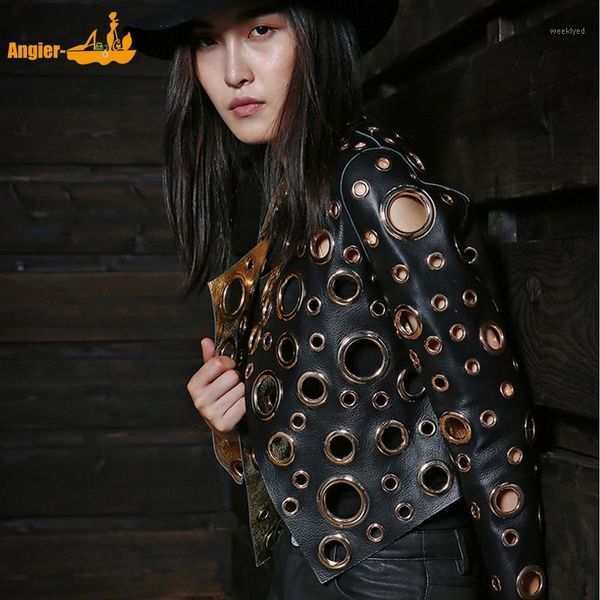 lady genuine sheep leather short jacket 100% real sheep leather coat the latest style fashionable offer fre shipping sevice1, Black
lady genuine sheep leather short jacket 100% real sheep leather coat the latest style fashionable offer fre shipping sevice1, Black