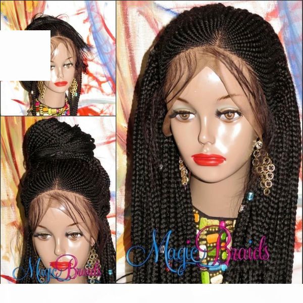 fully handtied africa american women wig braids cornrow wig black brown ombre color braided box braids lace front wig with baby hair
fully handtied africa american women wig braids cornrow wig black brown ombre color braided box braids lace front wig with baby hair