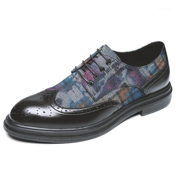 yomior 2020 new spring soft leather men shoes lace-up breathable loafers vintage formal dress shoes wedding brogue oxfords1, Black
yomior 2020 new spring soft leather men shoes lace-up breathable loafers vintage formal dress shoes wedding brogue oxfords1, Black