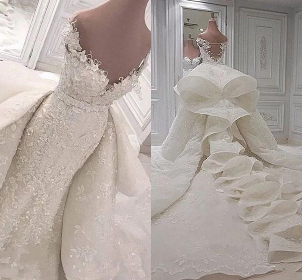 stunning arabic mermaid wedding dresses with detachable chapel train 2021 off shoulder lace appliques ruched church bridal gowns al7687, White
stunning arabic mermaid wedding dresses with detachable chapel train 2021 off shoulder lace appliques ruched church bridal gowns al7687, White