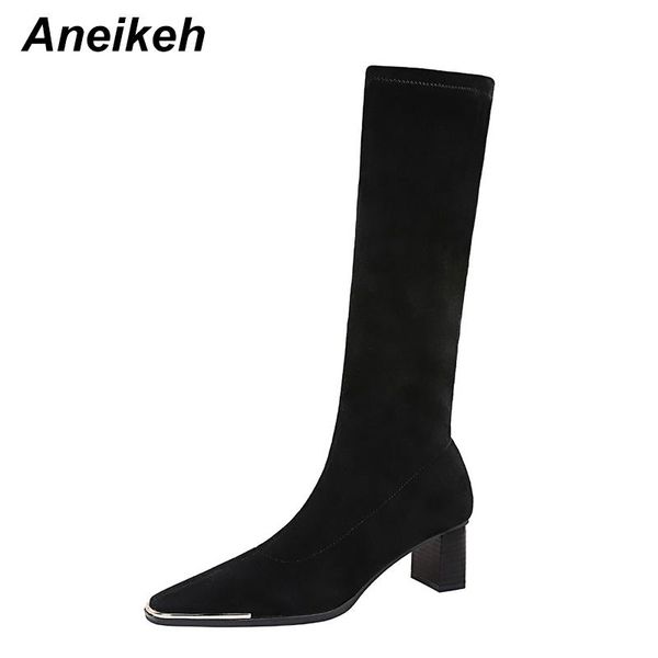 aneikeh zapatos de mujer shoes for women winter new slip-on knee-high riding, equestrian boots black fashion concise sewing
aneikeh zapatos de mujer shoes for women winter new slip-on knee-high riding, equestrian boots black fashion concise sewing