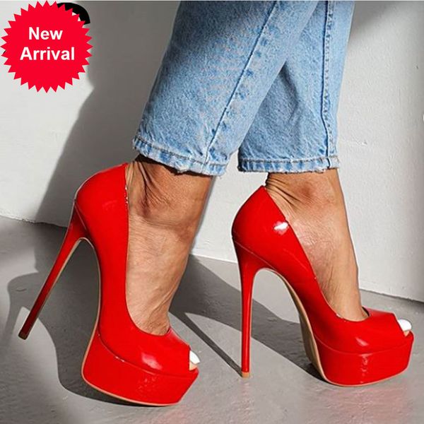 woman stiletto platform bombs patent leather high-heeled plus size party wedding black-white naked shoes
woman stiletto platform bombs patent leather high-heeled plus size party wedding black-white naked shoes