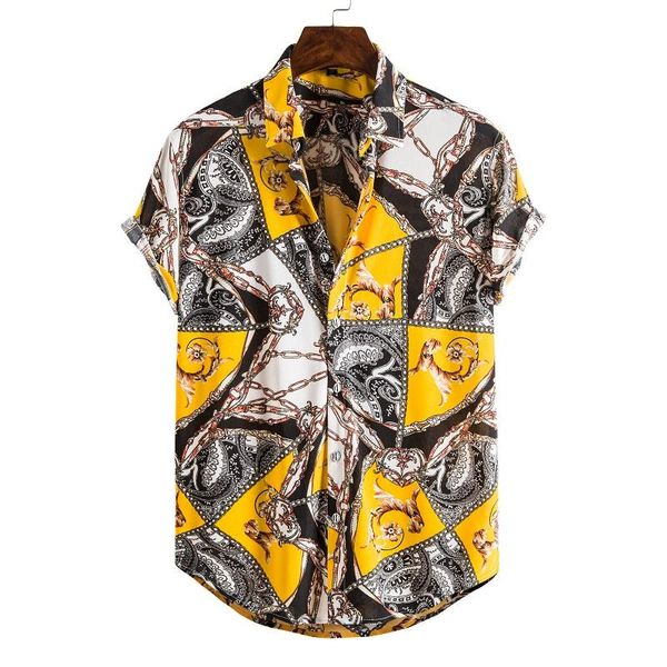 men's casual shirts camisas florales de manga larga otoño para hombres, estampadas con flores corte delgado camisola, White;black
men's casual shirts camisas florales de manga larga otoño para hombres, estampadas con flores corte delgado camisola, White;black