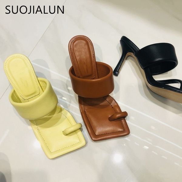 suojialun new design square toe thin high heel slippers summer outdoor slip on dress shoes ladies elegant slides sandal y200423, Black
suojialun new design square toe thin high heel slippers summer outdoor slip on dress shoes ladies elegant slides sandal y200423, Black