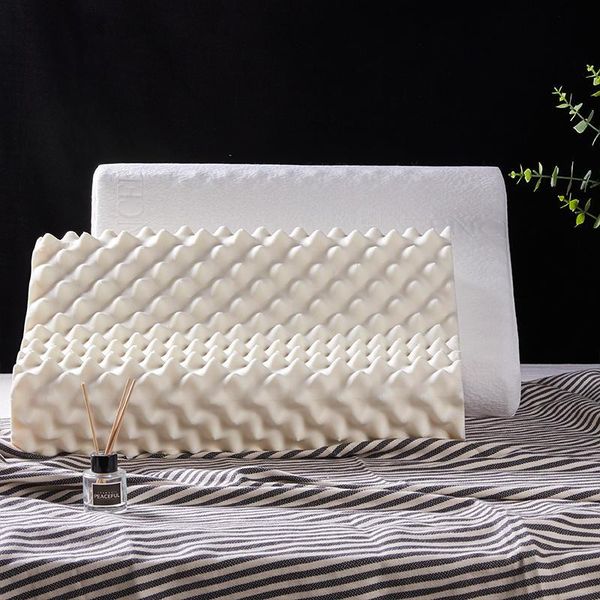 thailand natural latex bed cervical orthopedic pillow 60x40x13x11cm sleeping bedding wave curve shaped memory foam pillows
thailand natural latex bed cervical orthopedic pillow 60x40x13x11cm sleeping bedding wave curve shaped memory foam pillows