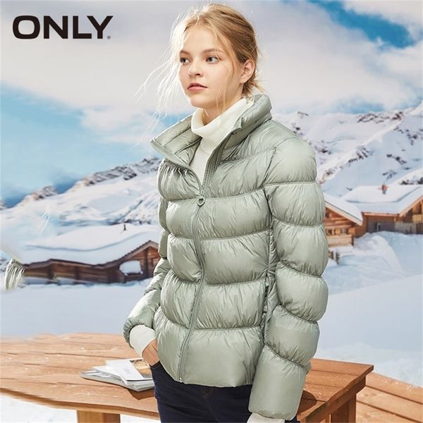 only pure color winter light-weight short down jacket| 119323514 y201001, Black
only pure color winter light-weight short down jacket| 119323514 y201001, Black