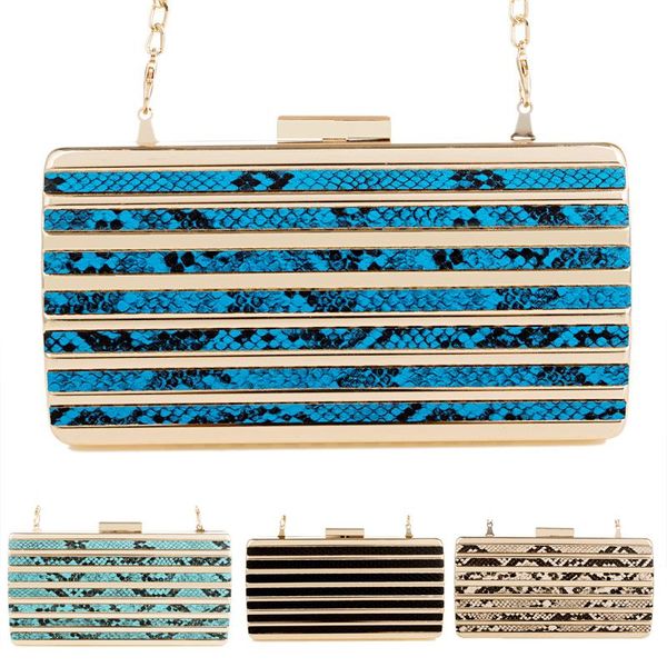 new fashion blue/black 5 colors serpentine stripe clutch party clutcheswomen shoulder mini handbags ladies crossbody bags
new fashion blue/black 5 colors serpentine stripe clutch party clutcheswomen shoulder mini handbags ladies crossbody bags