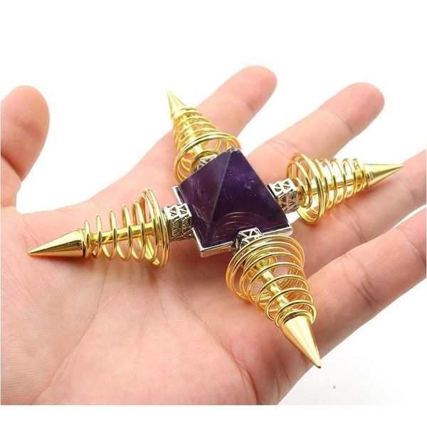 copper metal dowsing pendulum pyramid reiki pendant charm chakra natural stone amulet healing meditation pendulums for m qylibe, Black
copper metal dowsing pendulum pyramid reiki pendant charm chakra natural stone amulet healing meditation pendulums for m qylibe, Black