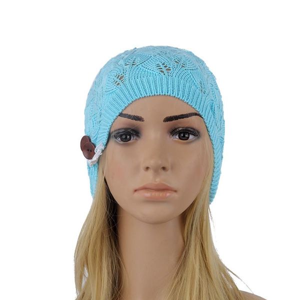casual hollow out leaves lace button wool knitted beanies hat fashion women knitting hat, Blue;gray
casual hollow out leaves lace button wool knitted beanies hat fashion women knitting hat, Blue;gray