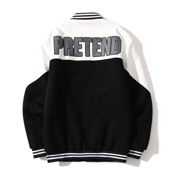 europe jacket streetwear baseball men coat winter bn10 autumn fashion women patchwork qbtbc, Black
europe jacket streetwear baseball men coat winter bn10 autumn fashion women patchwork qbtbc, Black