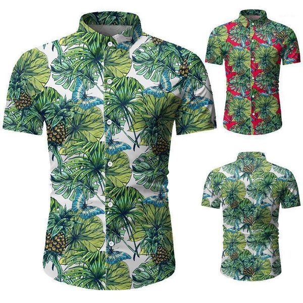 men's summer style casual casual print slim short-sleeved shirt european and american sizes business beach hawaiian green shirt1, White;black
men's summer style casual casual print slim short-sleeved shirt european and american sizes business beach hawaiian green shirt1, White;black