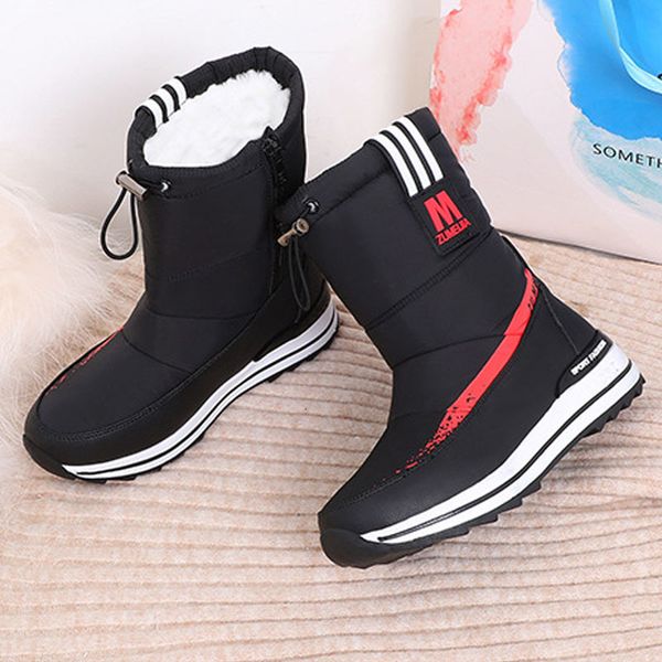 women winter boots new brand waterproof shoes woman snow boots fur plush inside zip plus size warm women boots . sp-027, Black
women winter boots new brand waterproof shoes woman snow boots fur plush inside zip plus size warm women boots . sp-027, Black