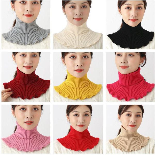 autumn/winter warm neck cover for women neck cover for cervical spine versatile decoration false collar knitting high collar woo, Blue;purple
autumn/winter warm neck cover for women neck cover for cervical spine versatile decoration false collar knitting high collar woo, Blue;purple
