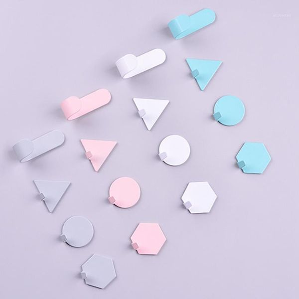 hooks & rails 4pcs/set hook metal geometric sticky key towel bag storage hanger holder suction cup kitchen home decor door clip1
hooks & rails 4pcs/set hook metal geometric sticky key towel bag storage hanger holder suction cup kitchen home decor door clip1
