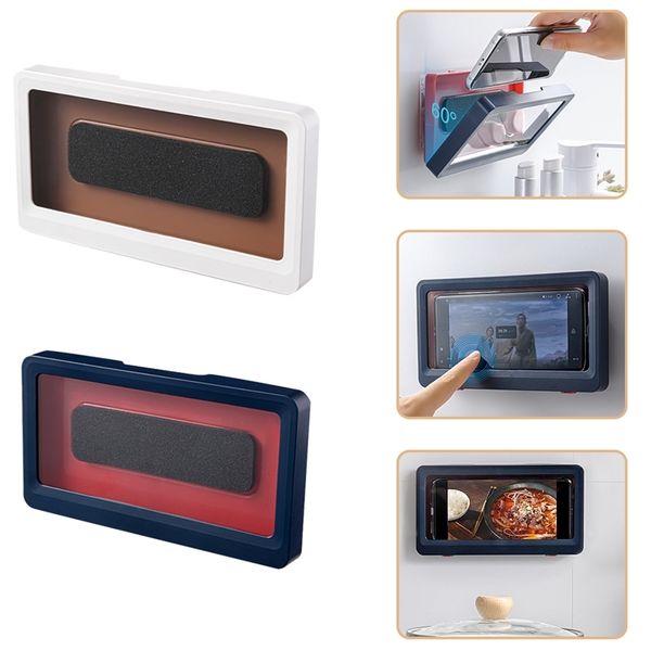 waterproof case bathroom touch phone punch-box wall cover sealing screen anti-fog storage mounted protective holder hromx
waterproof case bathroom touch phone punch-box wall cover sealing screen anti-fog storage mounted protective holder hromx